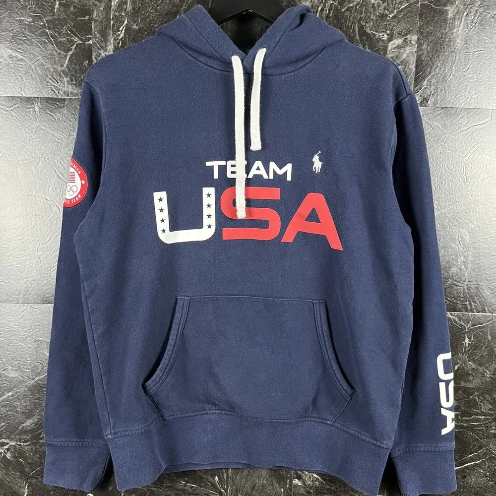 Polo Ralph Lauren Team USA Olympic Fleece Hoodie Small